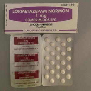 Buy Lormetazepam 1mg online (30 tablets)