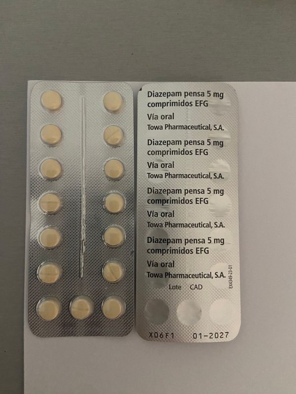 Diazepam 5mg - 30 Tablets